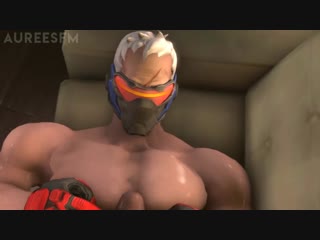 soldier 76 x reaper | overwatch